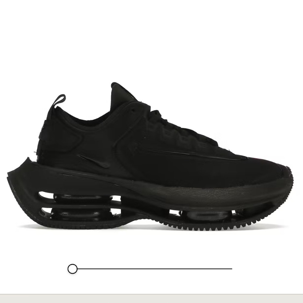 Nike Triple Black Double Stack Zoom